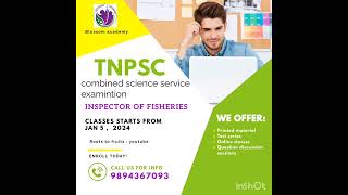 TNPSC COMBINED SCIENCE SERVIES EXAMINATION 2024 [upl. by Peppi51]