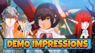 Metaphor ReFantazio Demo Impressions  A Truly Special JRPG [upl. by Gney313]