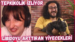 Pqueen  LİBİDOYU ARTTIRAN YİYECEKLERİ DENEDİK İzliyor TepkiKolik [upl. by Rexfourd]