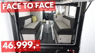 46999 € NEUES WOHNMOBIL FACE TO FACE Dethleffs Yoka Go T 1 mi RIESENHECKKLAPPE 2x Doppeltüren [upl. by Naltiak]