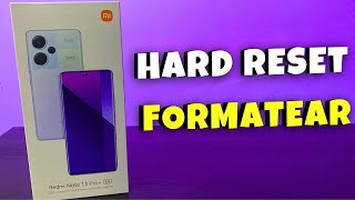 FORMATEAR O Quitar CONTRASEÑA 🔐 Xiaomi NOTE 13 PRO PLUS 🔧 HARD RESET ➡️ hardreset [upl. by Lettig]