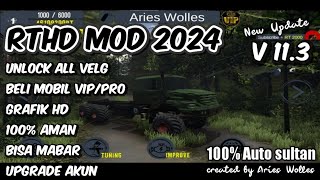 RTHD Mod Apk 2024 Unlimited Gold Unllock Cars  unllock VIPPRO No Root  rthd new update 2024 [upl. by Hannala]