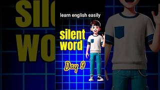 silent word in English 9  how to pronounce english education [upl. by Jacquette]