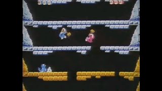 CM 1985 ファミコン 任天堂 バルーンファイト アイスクライマー [upl. by Garbe]