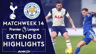 Tottenham v Leicester City  PREMIER LEAGUE HIGHLIGHTS  12202020  NBC Sports [upl. by Aihc]