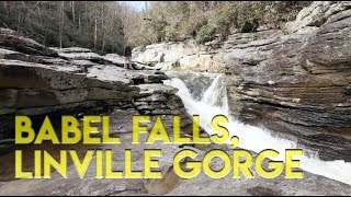 Babel Falls Babel Tower Linville Gorge NC [upl. by Gapin]