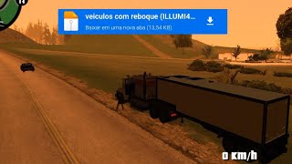 MOD veiculos com reboque GTA SAN ANDREAS android [upl. by Oz897]