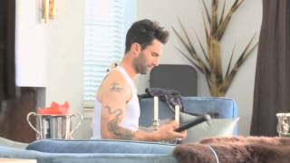 Behind the Scenes  Adam Levine for KMART Holiday 2013 Commercial [upl. by Rep331]