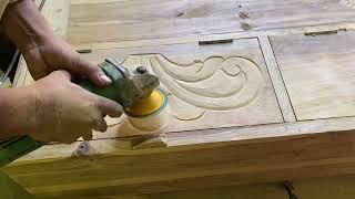 Wood carving simple [upl. by Ennairek]