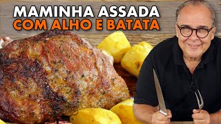 CHEF TAICO ENSINA A MELHOR RECEITA DE MAMINHA ASSADA COM ALHO E BATATAS [upl. by Merry]