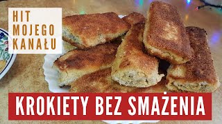 HIT Krokiety bez smażenia naleśników Prosty sposób na krokiety  odc 120 [upl. by Nosiddam909]