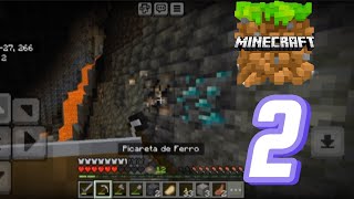 Minecraft PE Gameplay 002  Diamantes  Warden [upl. by Las592]