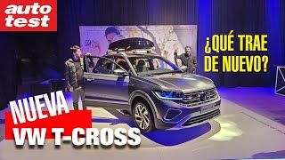 Volkswagen TCROSS 2024 TODO del NUEVO SUV 🔥 [upl. by Kenward]