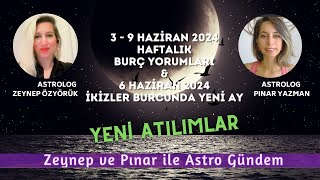 3  9 Haziran 2024  Haftalık Burç yorumları [upl. by Denae]