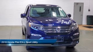 2018 Honda Pilot EXL Sport Utility Akron Canton Wadsworth Cuyahoga Falls Green [upl. by Sherry]