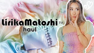 The MOST AESTHETIC Haul Ive filmed LOL LIRIKA MATOSHI HaulReview [upl. by Anilat]