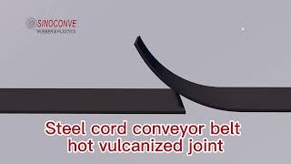 How to make vulcanized joints for steel cord rubber conveyor belts？ [upl. by Calvinna979]