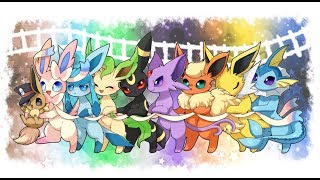 For Oliver Paw Eeveelutions AMV  Rather Be [upl. by Massab]