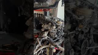 Mercedes engine oil leak repair [upl. by Lowrie]