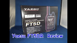 Yaesu FT5DR Review and on Air QSOs SW RX [upl. by Adeys]