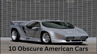 10 Obscure American Cars [upl. by Ydnac]