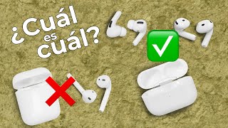 Generaciones de AirPods en menos de 5 minutos GUÍA RÁPIDA [upl. by Trinity303]