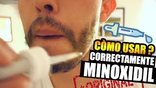 Cómo usar minoxidil Kirkland barba VICTOR CABALLERO [upl. by Boyt54]