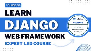 Django Web Framework with an ExpertLed COURSE  Django Web Framework Full TUTORIAL for Beginners [upl. by Savinirs]