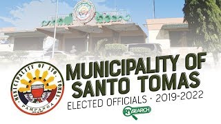 MUNICIPALITY OF SANTO TOMAS PAMPANGA ELECTED OFFICIALS 20192022  RY SEARCH [upl. by Marshall]