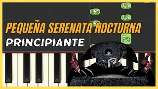 Pequeña Serenata Nocturna Mozart Tutorial piano Principiante comotocarpiano ArmoniaArtesanal [upl. by Nwahser]