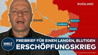 UKRAINEKRIEG Massive Angriffe auf russisches Kernland – Putin setzt auf Erschöpfungskrieg  WELT [upl. by Susanna]