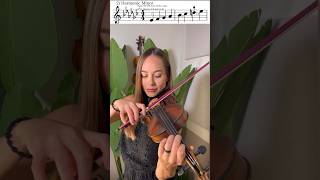 Eflat Harmonic minor scale learnviolin violin scale [upl. by Egief]