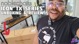 noblechairs ICON TX SERIES GAMING CHAIR  SETUP AND IMPRESSIONS [upl. by Sira]