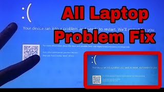 All Laptop Series Windows 1011 Blue Screen Dead Problem  Blue Screen And Laptop Restartmacnitesh [upl. by Siblee]