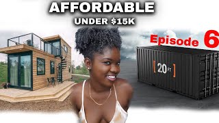 Building a tiny home 20 FT Shipping Container Home Episode 6 [upl. by Claire]