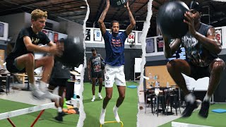 Explosive Basketball Plyometric Routine [upl. by Adnawahs]