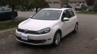 2010 Volkswagen Golf TDI Startup Engine amp In Depth Tour [upl. by Schott625]