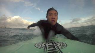 Bondi Beach Longboard surfing [upl. by Basset613]