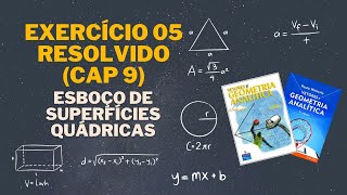 Exercícios Resolvidos  GA  Cap 09  Ex 05  Quádrica [upl. by Bultman]