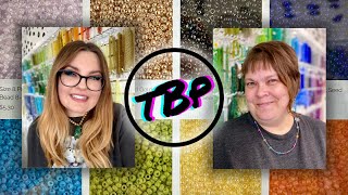 Newest Tilas and Seed Beads  The Bead Place Weekly LIVE Party [upl. by Mchail]