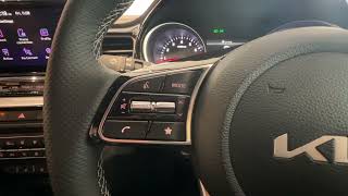 Kia Ceed Family  How to use the steering wheel buttons and Cruise Control [upl. by Esilram]