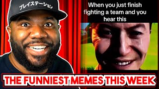 The FUNNIEST memes this week REACTION  NemRaps Try Not to laugh 375 [upl. by Annaeirb]