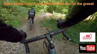 Specialized Creo 2 and Ribble CGR ALe hit the gravel [upl. by Adiarf]