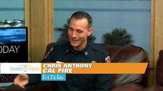 Tahoe Today InStudio with Cal Fires Chris Anthony [upl. by Leraj]