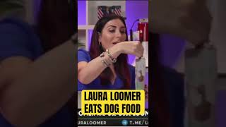 Laura Loomer EATS DOG…food [upl. by Ervine]