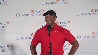 Tiger Woods Sunday Presser 2023 PNC Championship [upl. by Berthold]