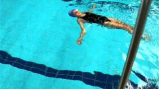 Beginner Level Backstroke Sculling [upl. by Nylyrehc]