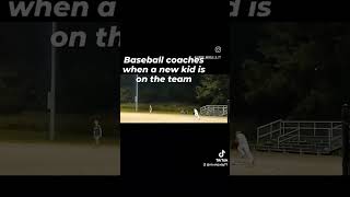 When a new kid shows up to tryouts mlbshortsfunnysportsvideos baseballmombaseball [upl. by Ecyac1]