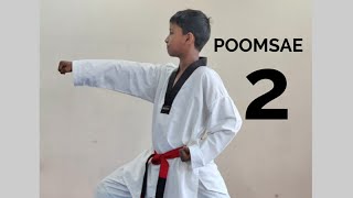 POOMSAE 2  National Taekwondo Academy Nepal [upl. by Westphal]