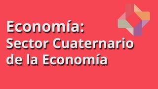 Sector Cuaternario de la Economía [upl. by Ilrahc]